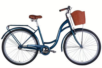 Велосипед ST 28" Dorozhnik AQUAMARINE BH рама-19" темно-синій 2026 OPS-D-28-536 фото