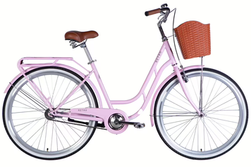 Велосипед ST 28" Dorozhnik RETRO Velosteel рама-19" світло-рожевий 2025 OPS-D-28-430 фото