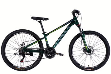 Велосипед AL 26" Formula MOTION DD FR рама-13" зелений 2026 OPS-FR-26-809 фото