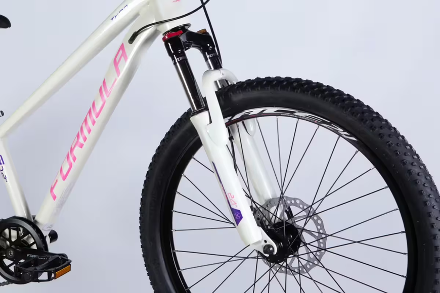 Велосипед AL 24" Formula THOR DD CS рама-12" білий з рожевим 2026 OPS-FR-24-445 фото