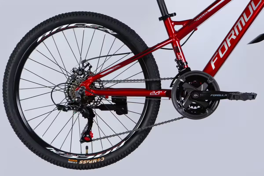 Велосипед AL 24" Formula BLACKWOOD DD FR рама-12,5" червоний 2026 OPS-FR-24-441 фото