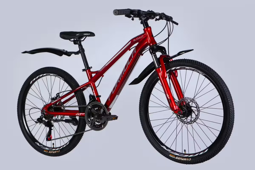 Велосипед AL 24" Formula BLACKWOOD DD FR рама-12,5" червоний 2026 OPS-FR-24-441 фото