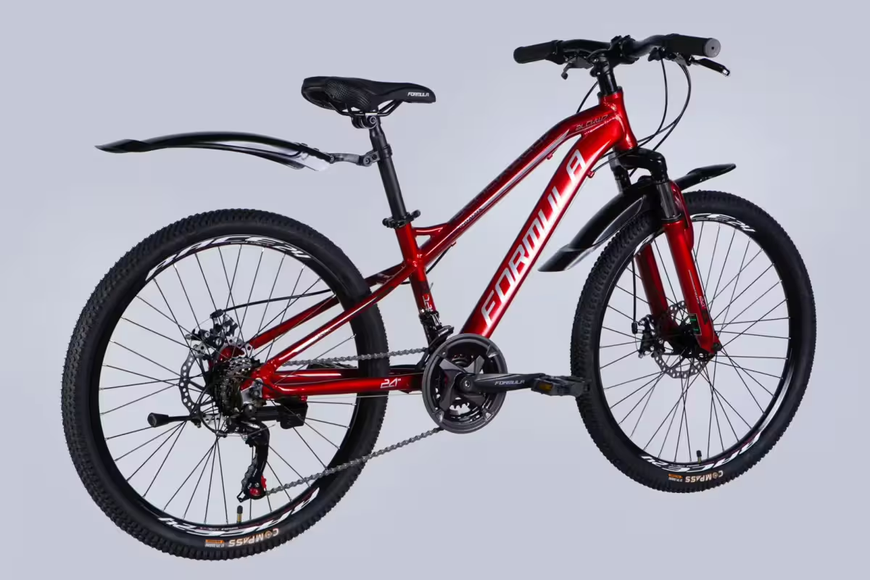 Велосипед AL 24" Formula BLACKWOOD DD FR рама-12,5" червоний 2026 OPS-FR-24-441 фото