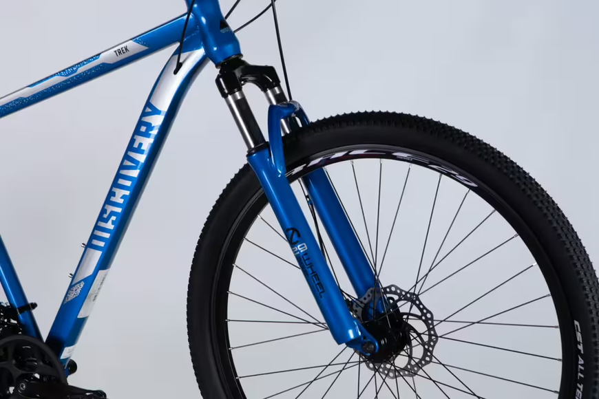 Велосипед ST 29" Discovery TREK DD FR рама-21" синьо-сріблястий 2025 OPS-SP-29-081 фото