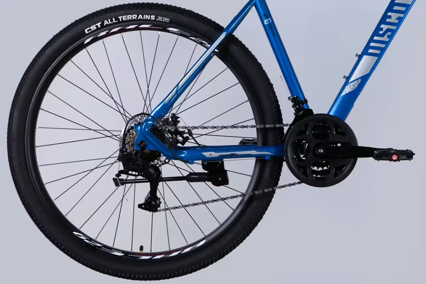 Велосипед ST 29" Discovery TREK DD FR рама-21" синьо-сріблястий 2025 OPS-SP-29-081 фото