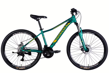 Велосипед AL 26" Discovery MYSTIQUE DD CS рама-15" зелений 2025 OPS-DIS-26-626 фото